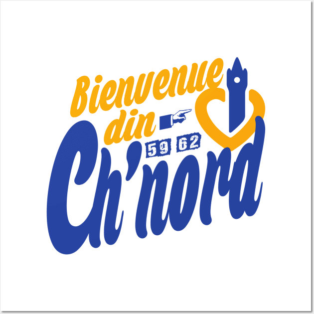 Bienvenue din Ch'nord Wall Art by Extracom